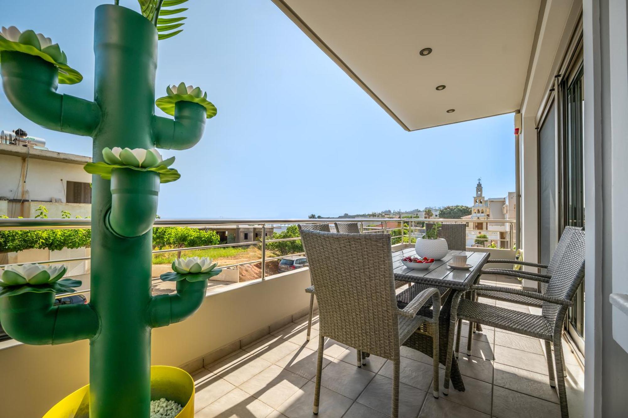 Aria Sea View, Chania Stalós Buitenkant foto