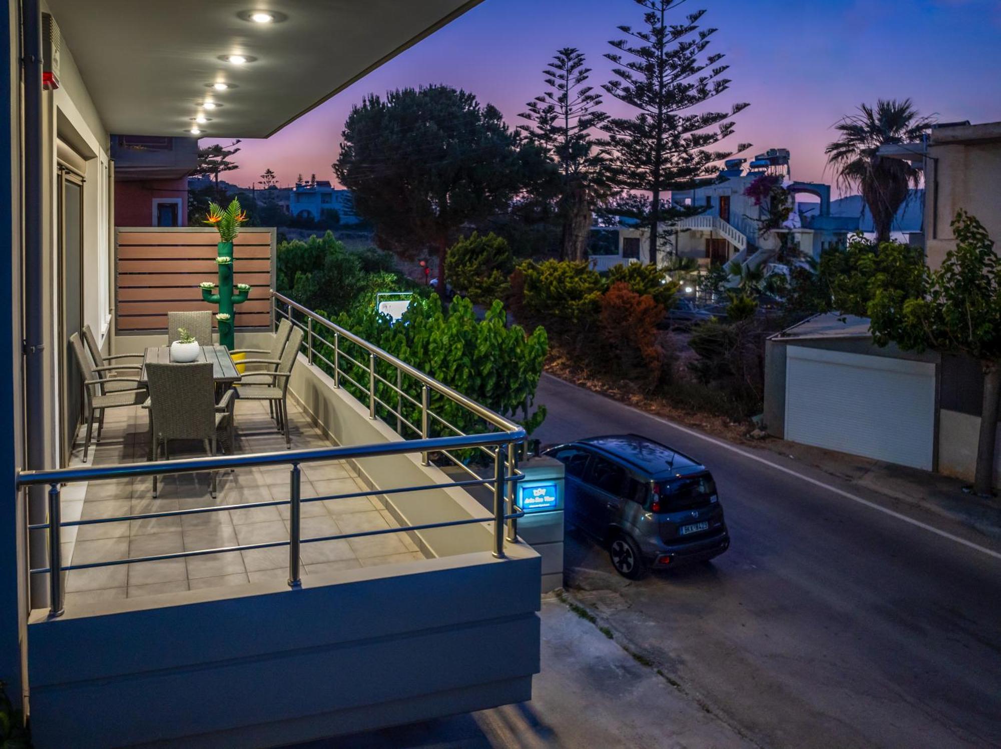 Aria Sea View, Chania Stalós Buitenkant foto