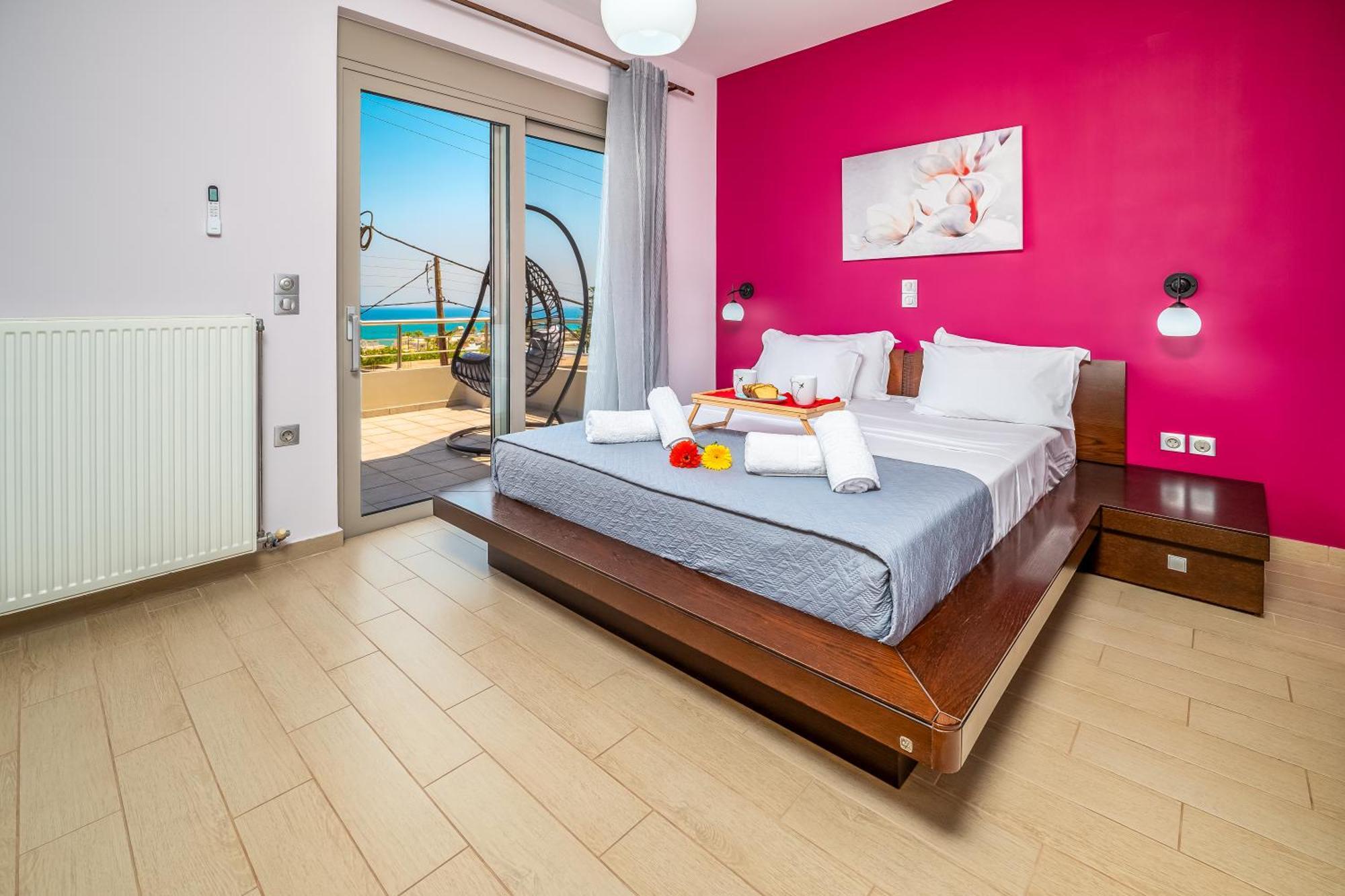 Aria Sea View, Chania Stalós Buitenkant foto