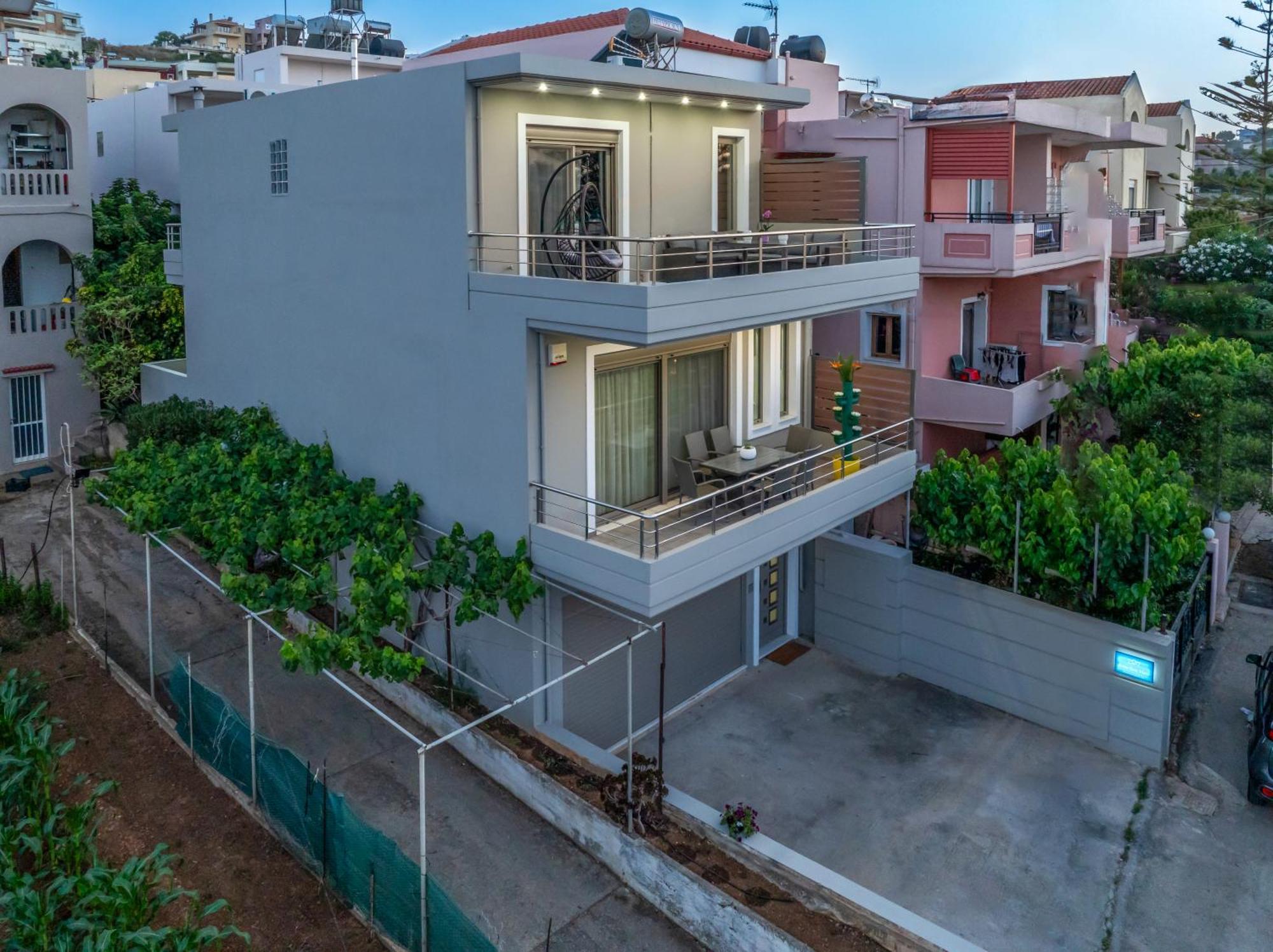 Aria Sea View, Chania Stalós Buitenkant foto