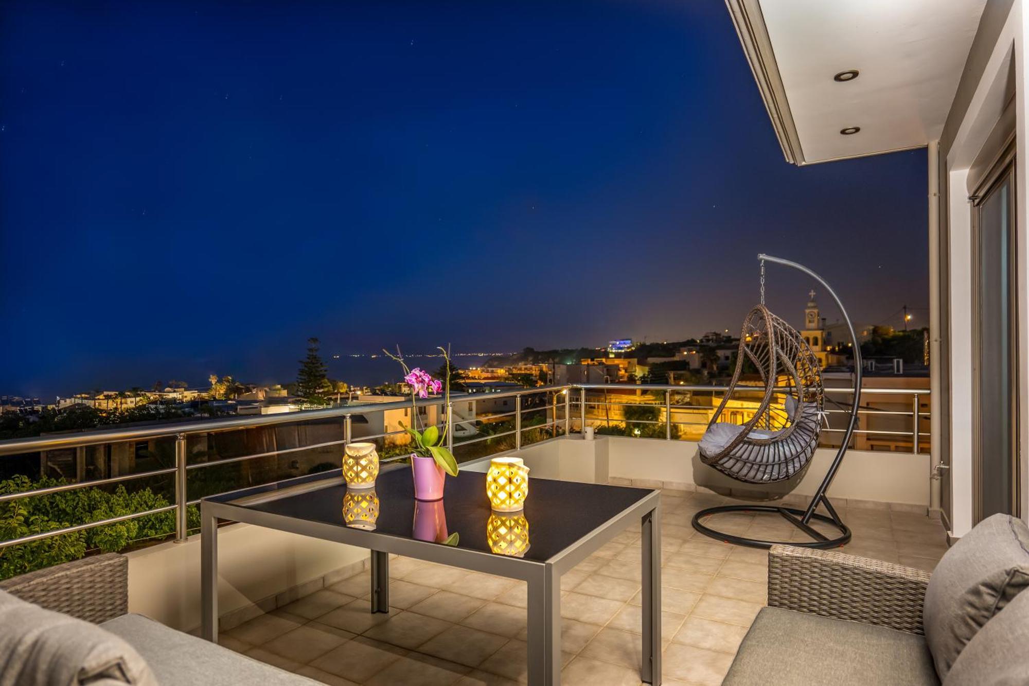 Aria Sea View, Chania Stalós Buitenkant foto