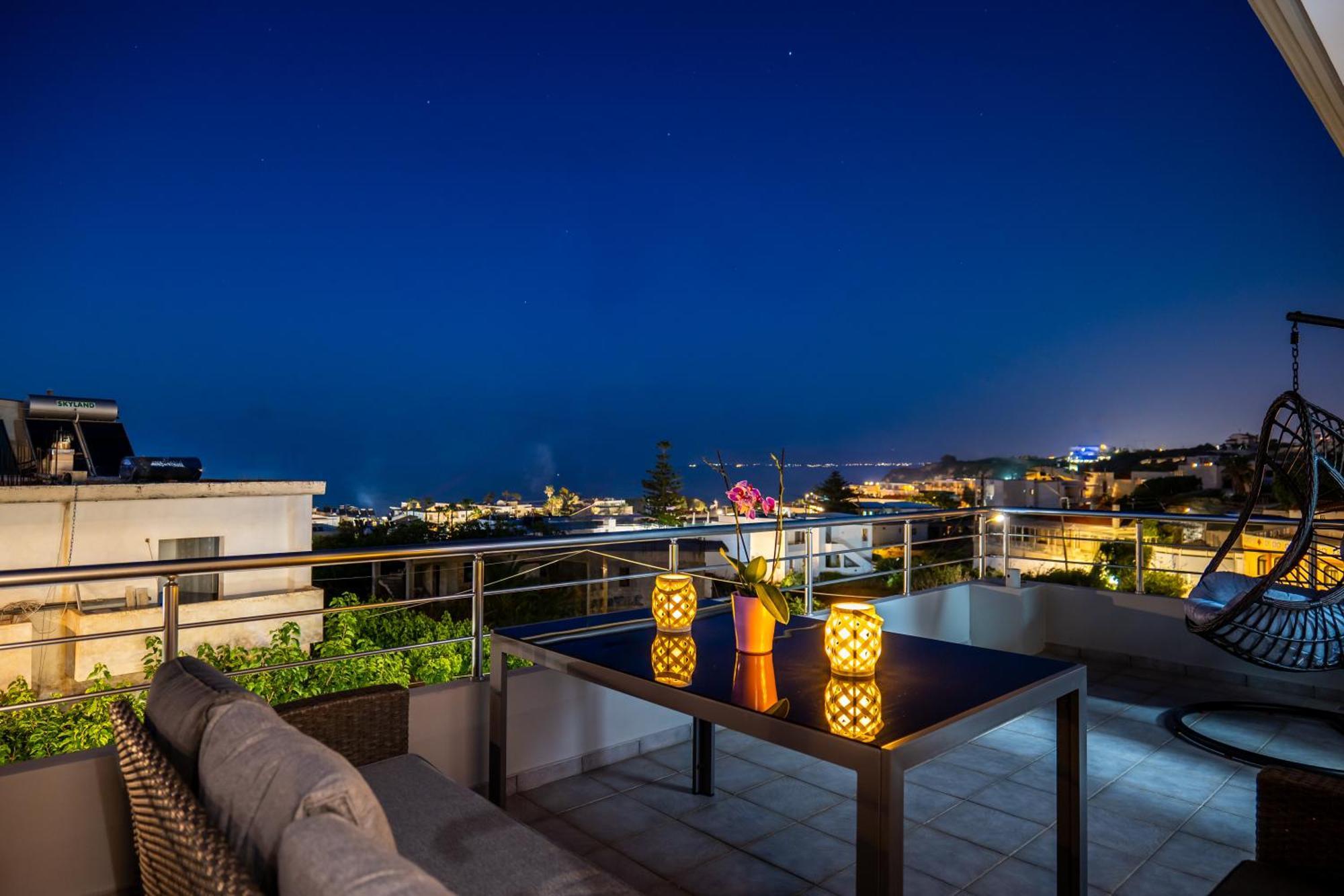 Aria Sea View, Chania Stalós Buitenkant foto